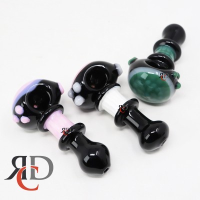 GLASS PIPE SLIME HONEYCOMB ART DELUXE KNOBBY GP1023 1CT